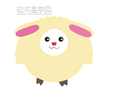 ai画可爱的小羊