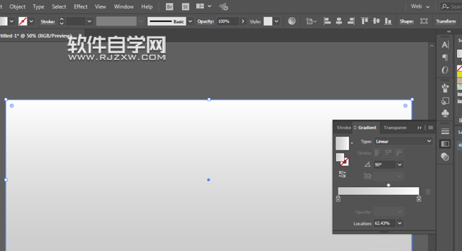 AI怎么设计立体阴影文字