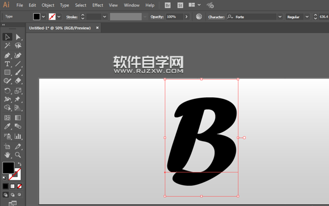 AI怎么设计立体阴影文字