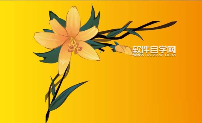 ai花朵怎么画