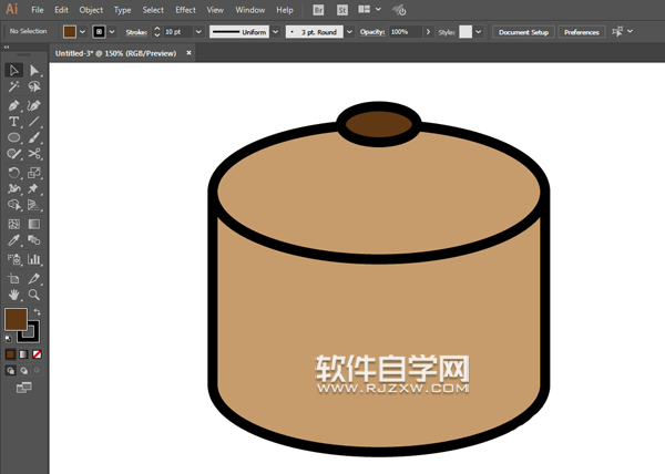 ai汤锅怎么画