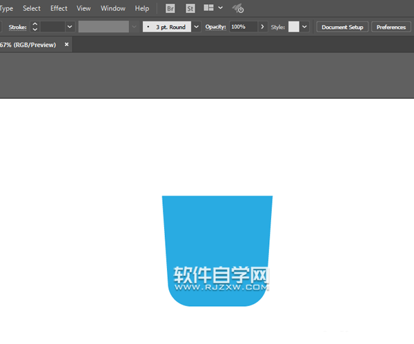 ai小桶怎么画