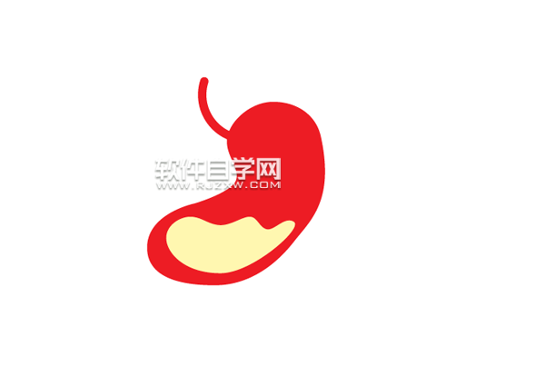 ai怎么画胃图标