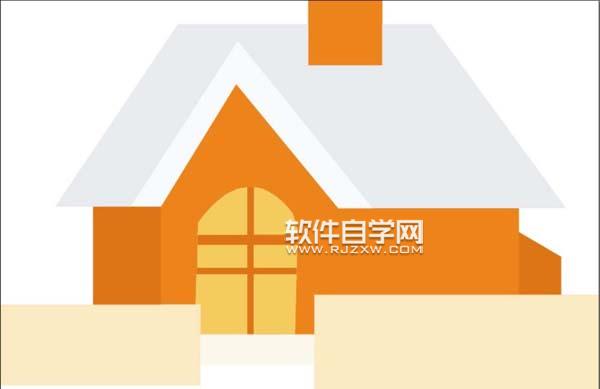 ai怎么设计小房子简笔画