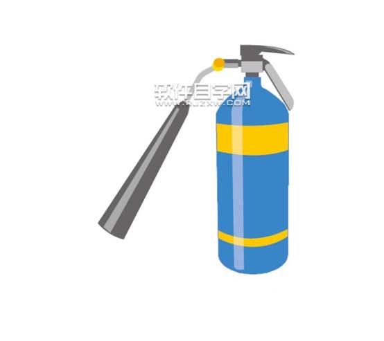用ai画灭火器效果图