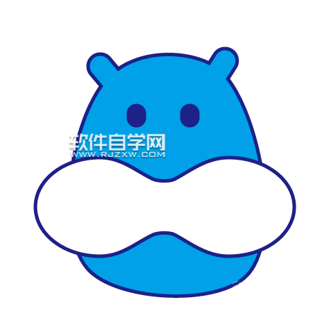 ai怎么画河马头像