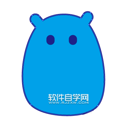 ai怎么画河马头像