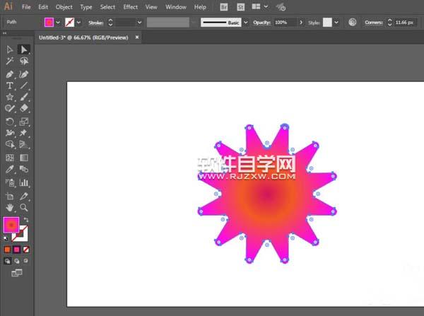 ai怎么画毛茸茸