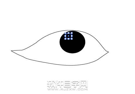AI怎么画眼睛矢量图