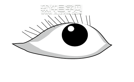 AI怎么画眼睛矢量图