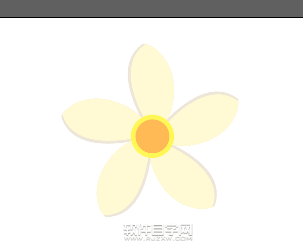 茉莉花矢量图怎么画