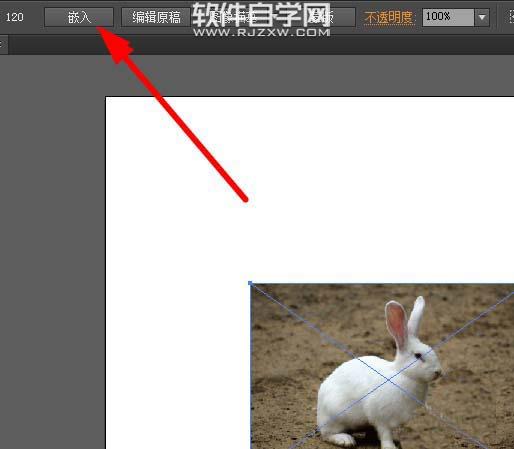 ai怎么绘制兔子剪影