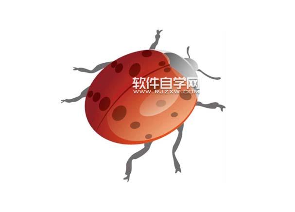 AI怎么绘制甲壳虫？