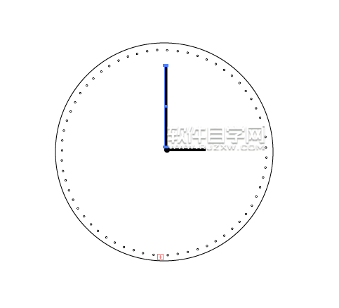 AI怎么绘制简洁数字时钟？
