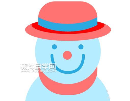ai怎么绘制圣诞雪人