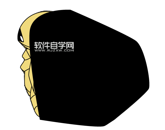 ai怎么绘制铁壳蛹呢？