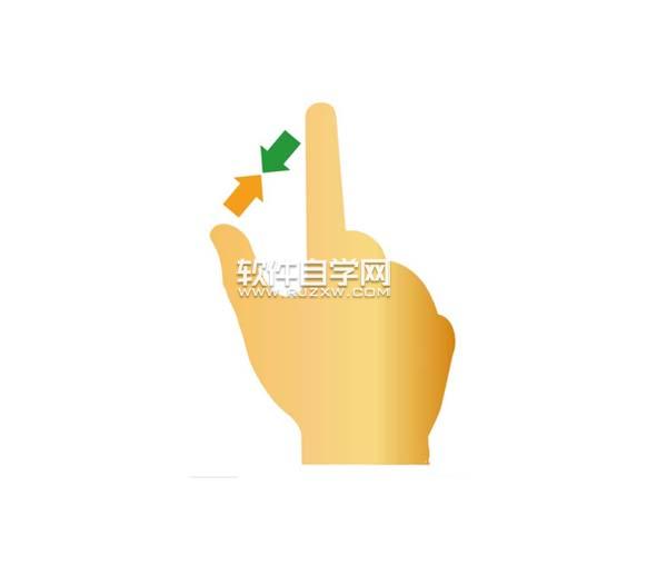 ai怎么绘制手势图标