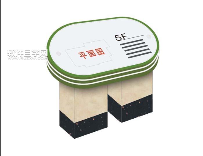 ai怎么绘制商场展台