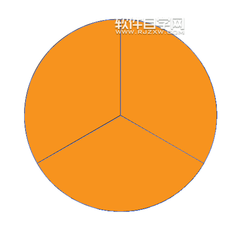 AI怎么制作晶格化饼形图