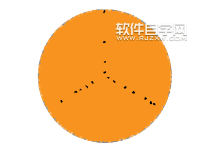AI怎么制作晶格化饼形图