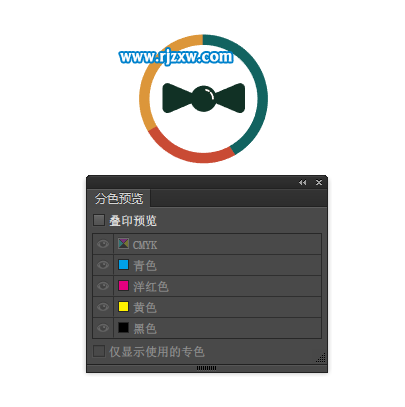 AI分色预览在哪里怎么打开