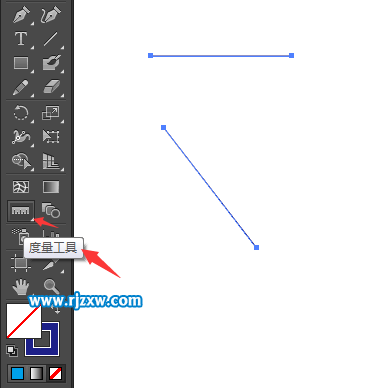 AI度量工具怎么使用 怎么用AI量斜线