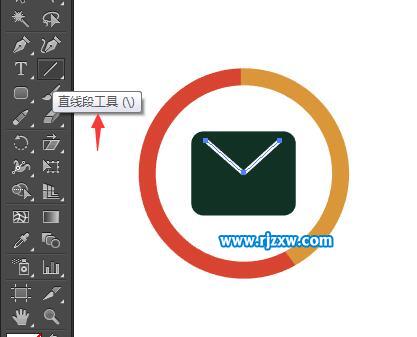 AI绘制邮箱UI图标教程