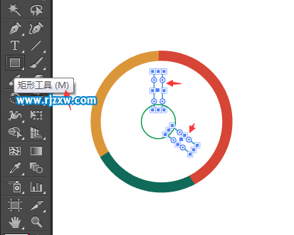 AI绘制时钟UI图标
