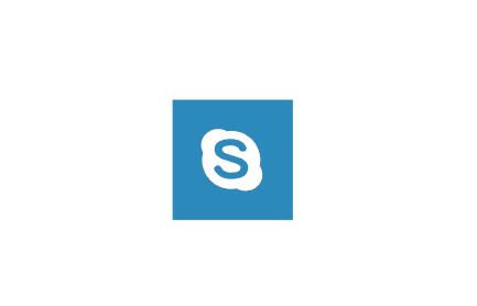 Skype图标怎么用AI设计
