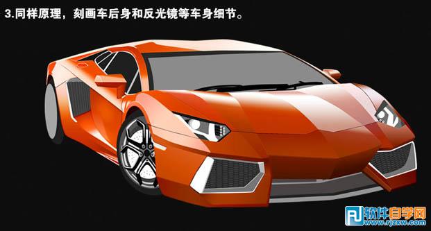PS鼠绘最炫酷的跑车