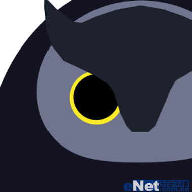 PS鼠绘猫头鹰卡通