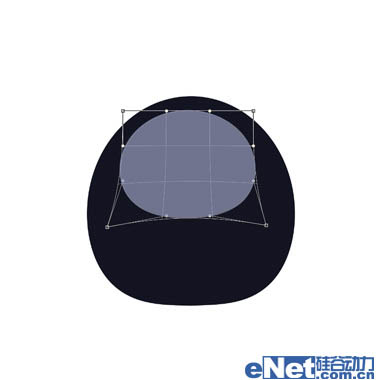 PS鼠绘猫头鹰卡通