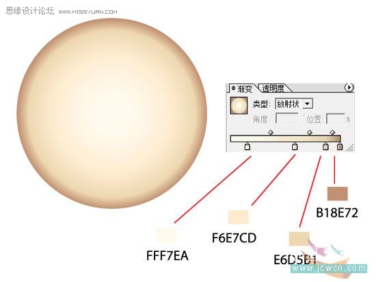 Illustrator教你绘制简单的指南针