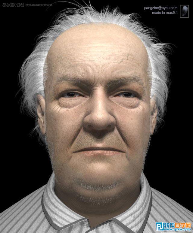 教你用3DMAX制作人物角色复杂贴图讲解