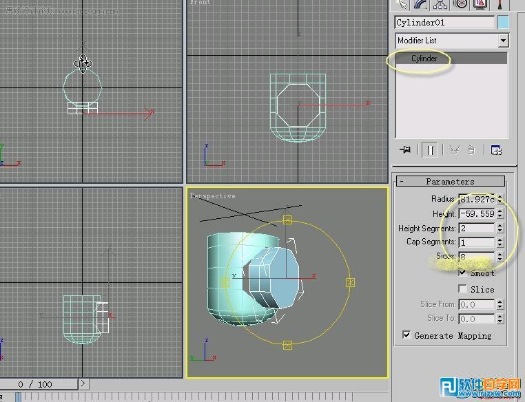 怎么教你用3DMAX制作水笼头