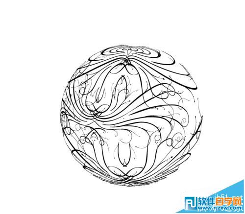 ai中怎么制作3d镂空贴图方法