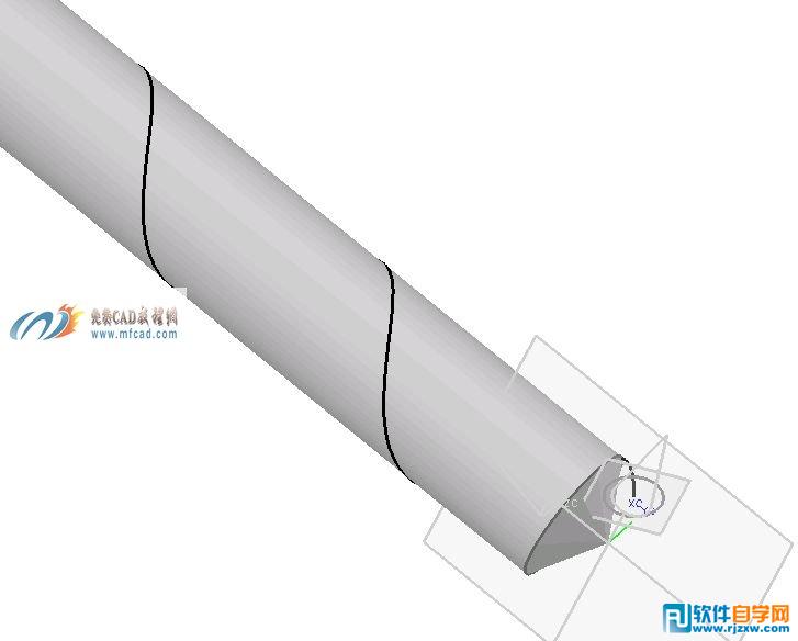 UG绘制钻头造型