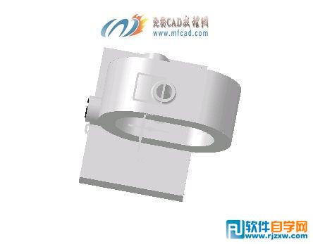 UG绘制抽水泵泵体造型