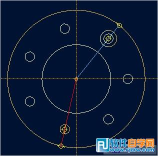 Proe工程图中创建旋转破面视图