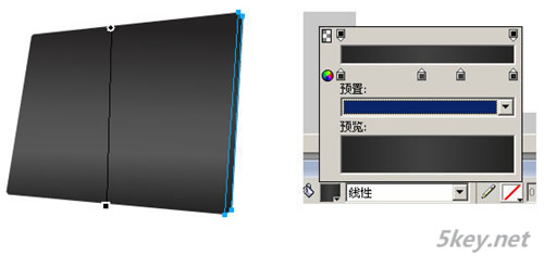 Fireworks制作宏基显示器效果图