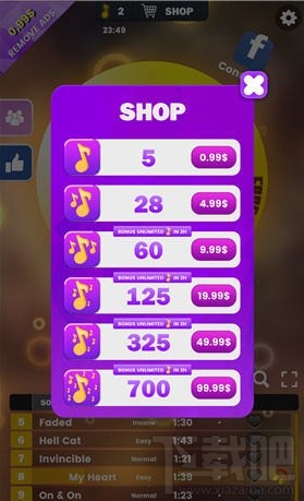 facedance怎么选歌?facedance不能选歌的原因
