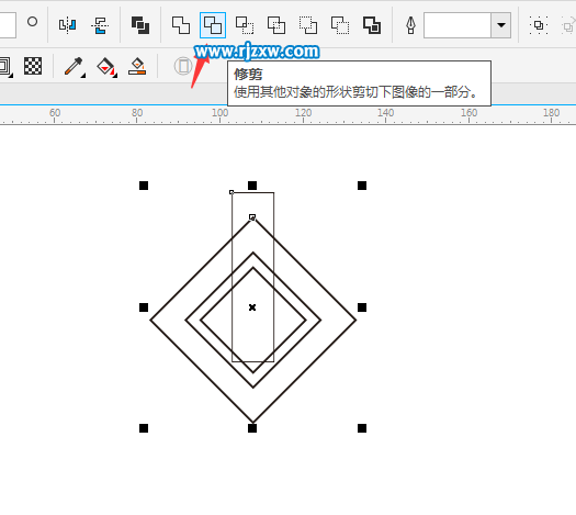 利用CDR偏移路径设计LOGO