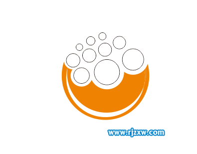 CDRX8制作以圆形为主题的MONEY标志