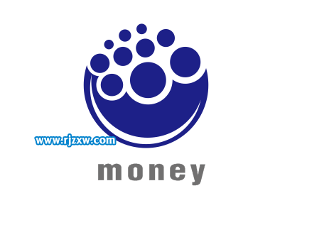 CDRX8制作以圆形为主题的MONEY标志