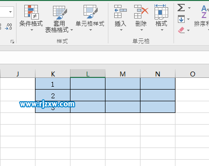 EXCEL2016删除行的方法
