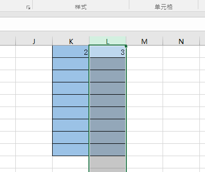 EXCEL2016删除列的方法