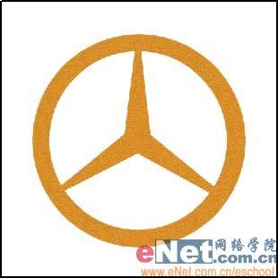 ps制作奔驰标志