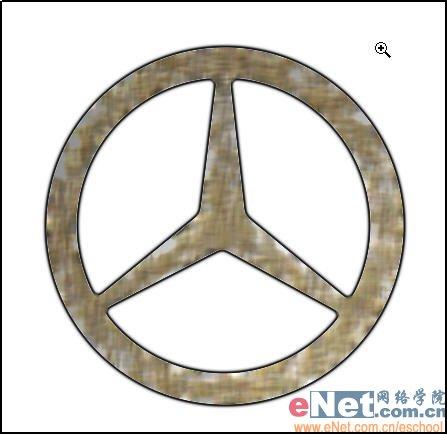 ps制作奔驰标志
