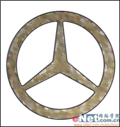 ps制作奔驰标志