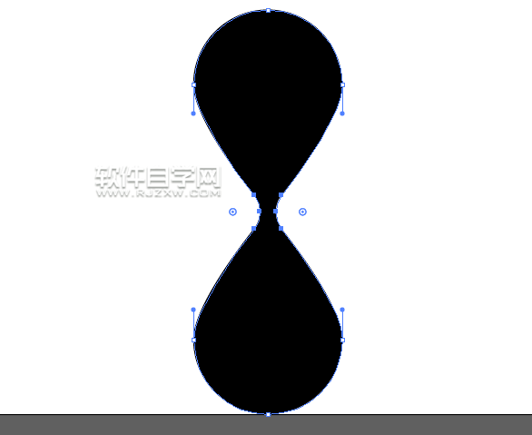 ai怎么绘制沙漏图案